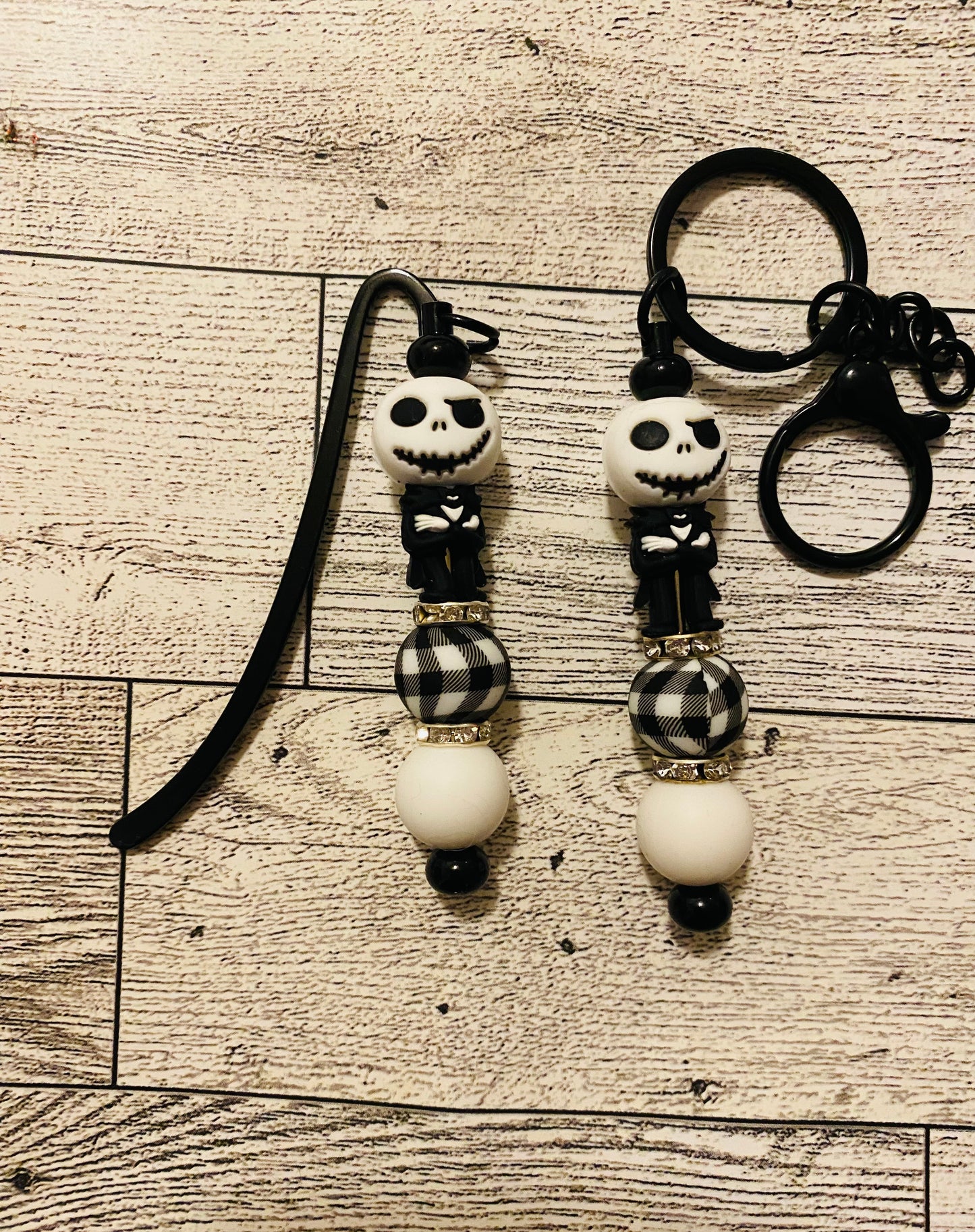 Custom key chain with book mark set