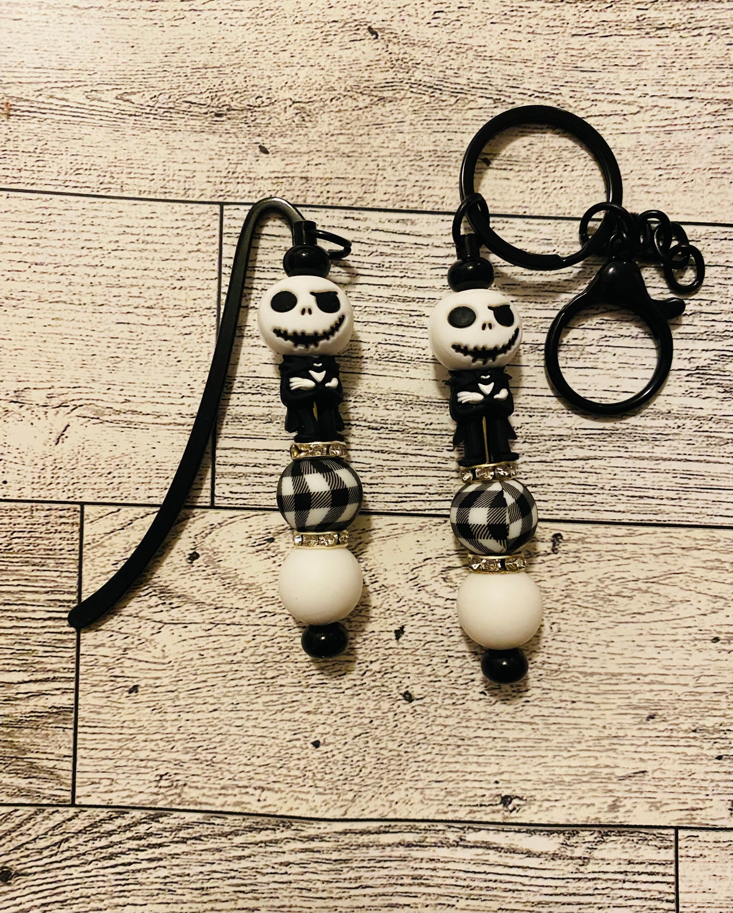 Custom key chain with book mark set