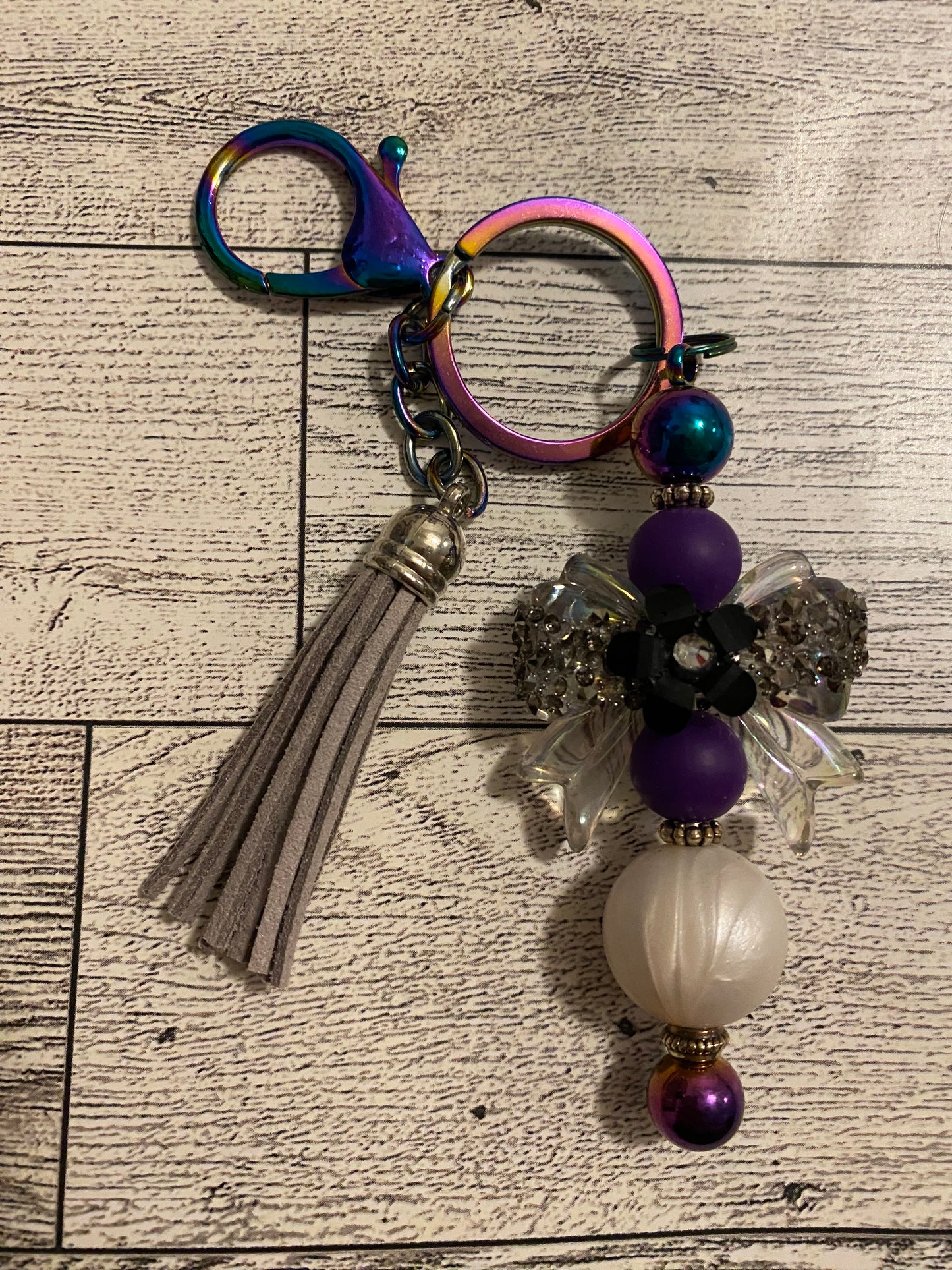 Purple Coquette Bow