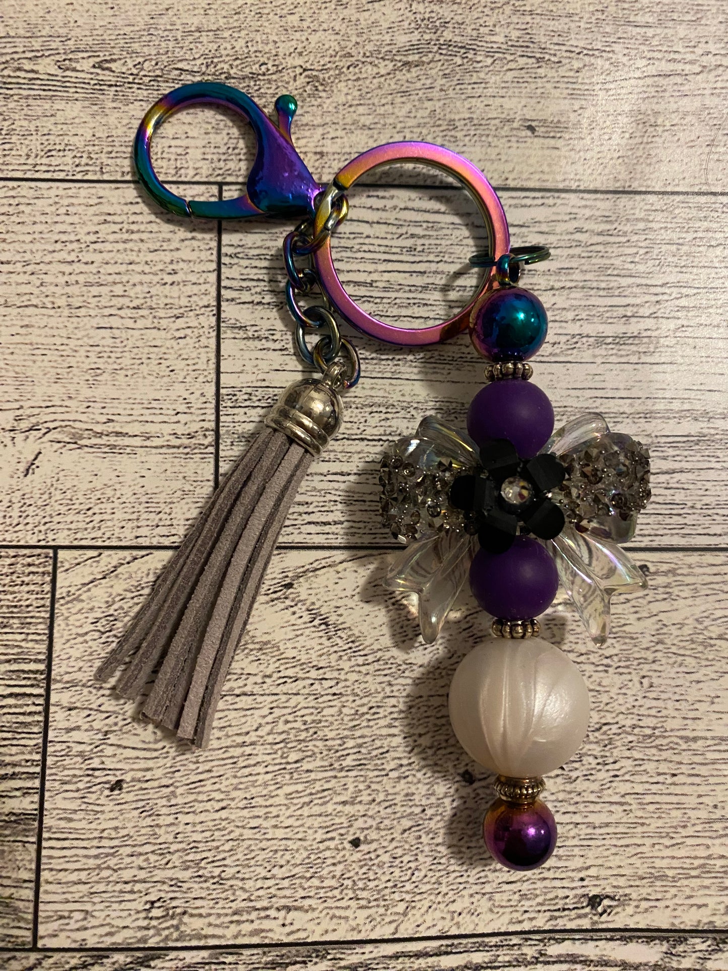 Purple Coquette Bow