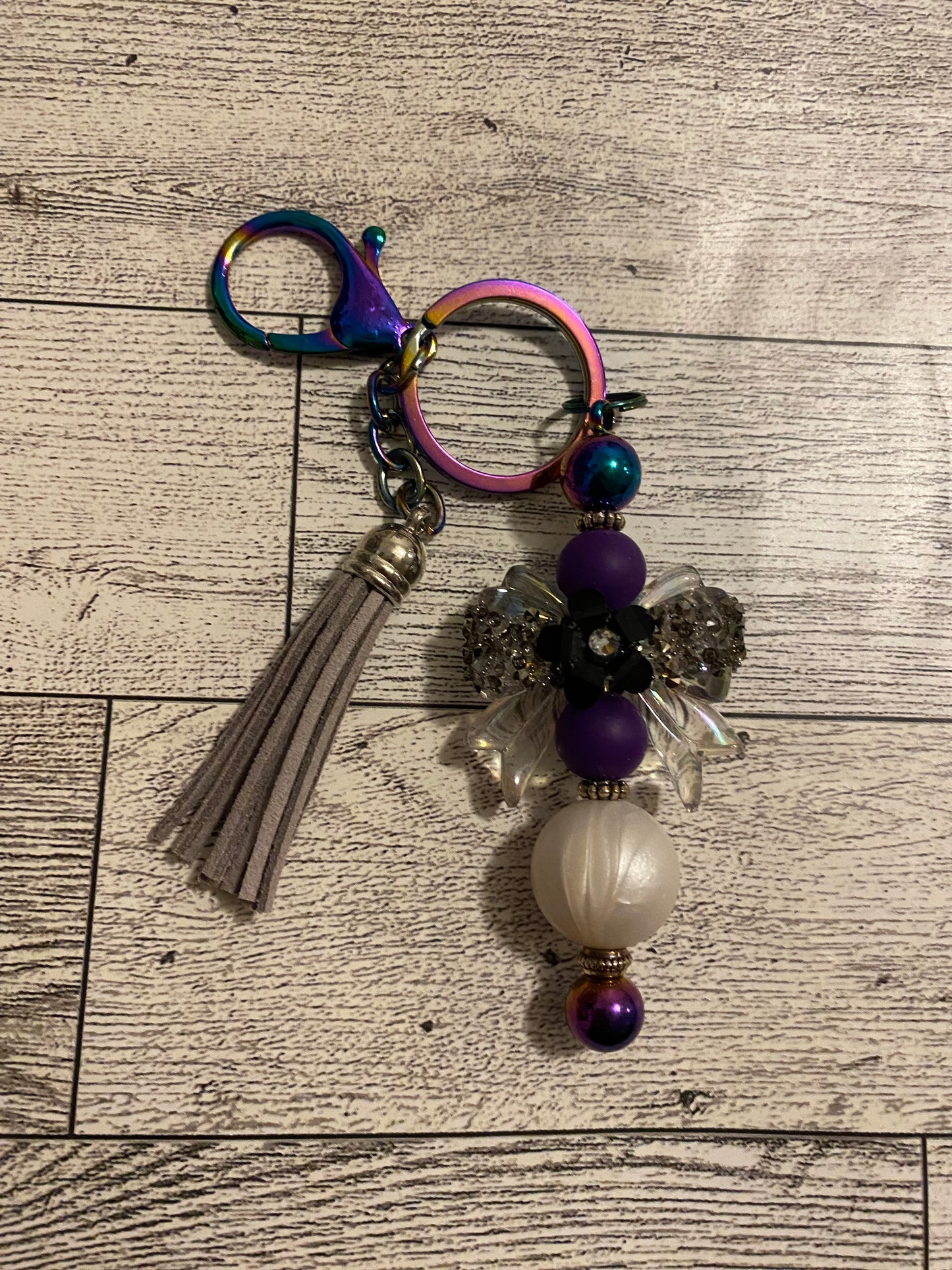 Purple Coquette Bow