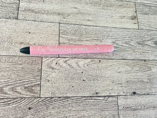 On Wednesday We Wear Pink Glitter Gel Pen