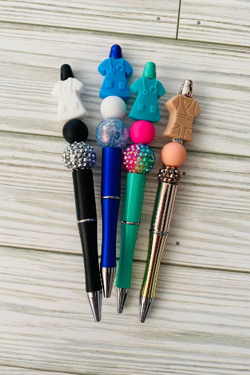 Scrub Nurse Beaded Pens