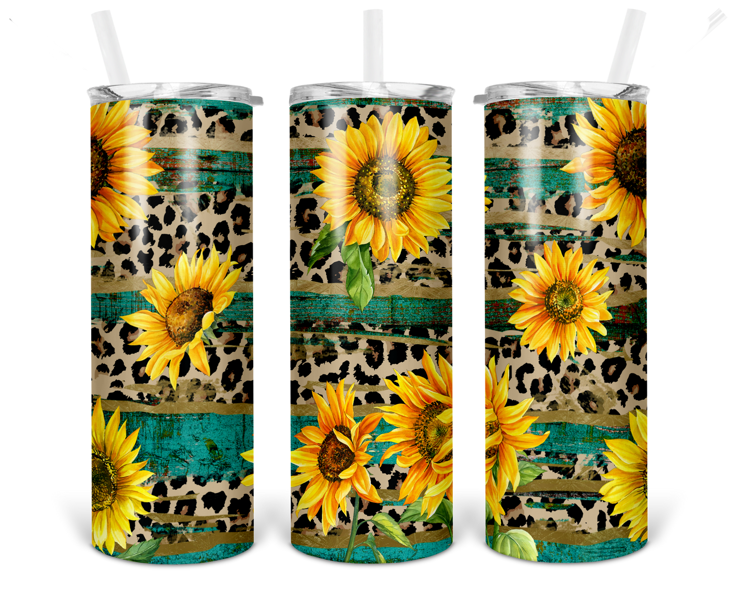 Sunflower 20oz Steel Tumbler