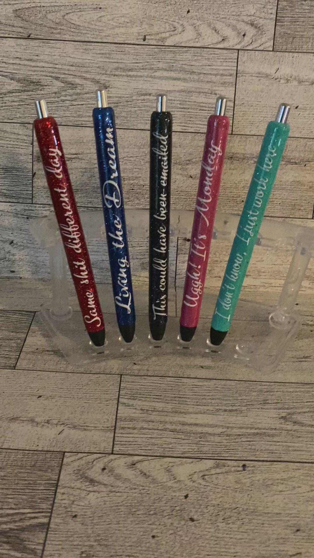 These are my Office Meme Pens